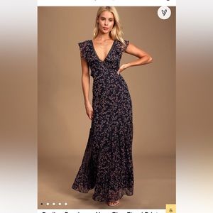 Lulus maxi dress. Worn once